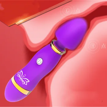 G-spot Vibrator Magiske Rod 12 Hastigheder Kvindelige Onani Voksen Produkter AV Stick Stimulere Klitoris sexlegetøj til Kvinde