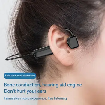 G1 Trådløse Headphon Bone Conduction Øretelefoner Sport HIFI-Noice Cancelling Let Neckband Headset Vandtæt