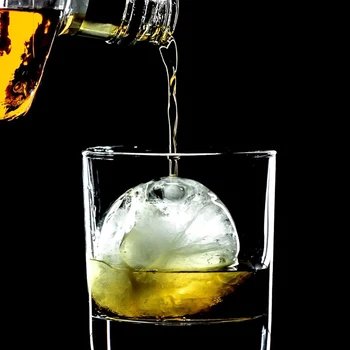 Gennemsigtig Is Gør Formen For Whisky Cocktail Drink Silikone Kugle Is Skimmel Køkken Is Kugle Form Sommer Tilbehør