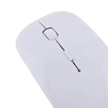 Genopladelige Trådløse Mus Ultra Tynd Tavs USB-Optisk Mus På 2,4 GHz Computer, Trådløse Mus Til Bærbare PC