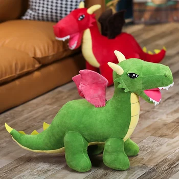 Giant Dragon Plys Legetøj Stor Dinosaur Bløde Dukke Fyldt Bløde God Kvalitet God Gave til Børn Drenge