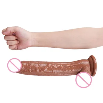 Giant Kød Dildo Tyk Enorm Dildo Ekstrem Stor Realistisk Dildo sugekop Sex Produkt til Kvinder, 12.4 Tommer
