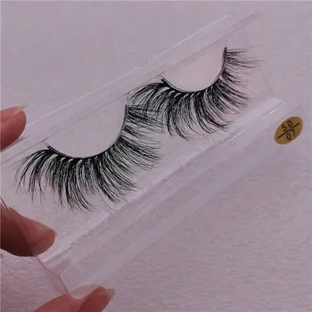 Grusomhed gratis emballage vipper 25mm mink øjenvipper 5D mink brugerdefineret boks eyeslashes