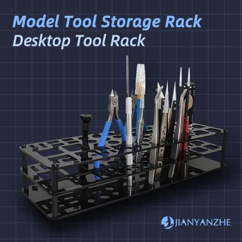 Gundam militære model opbevaring af Desktop værktøj rack Model af storage rack Organisere reoler