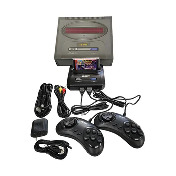 HD Gaming Konsol til Genesis/Mega Drive - Sega Genesis Kompatibel med NTSC og PAL Spil Patron