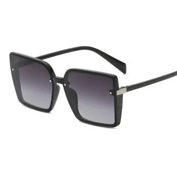 HKNA Square solbriller til Kvinder Luksus Designer Eyewear Kvinder/Mænd 2021 Vintage Mærke Solbriller Kvinder Gafas De Sol Hombre
