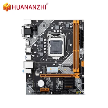 HUANANZHI B75 Bundkort understøtter Intel LGA i3 i5-i7 E3 1155 DDR3 1333/1600MHz 16GB SATA3.0 USB3.0 M. 2 VGA-HDMI-Kompatibel M-ATX