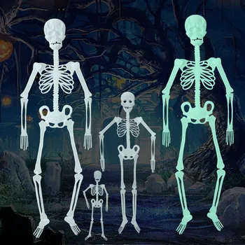 Halloween Rekvisitter, Selvlysende Skelet Hængende Dekoration Offentlig Part Os Dekorationer Til Hjemmet 0.99