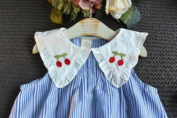 Halloween kids tøj piger, tøj spanske baby jul outfit pige toppe til toddler tøj designer jordbær kjole 4-6y