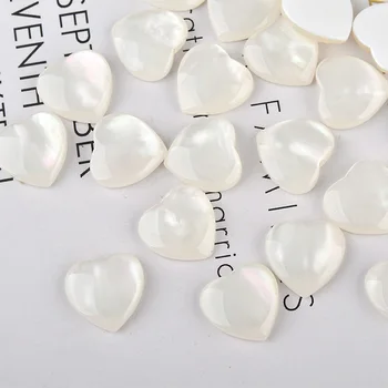 Harpiks fladskærms tilbage perler 50stk/masse geometri square/runde/ovale/hjerte form diy smykker øreringe tilbehør
