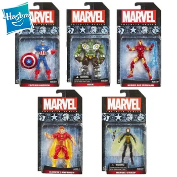 Hasbro Marvel Legends-Serie Avengers Er 3,75 Tommer Iron Man, Captain America Hyperion Wasp Hulk Action Figur Model Samling Legetøj