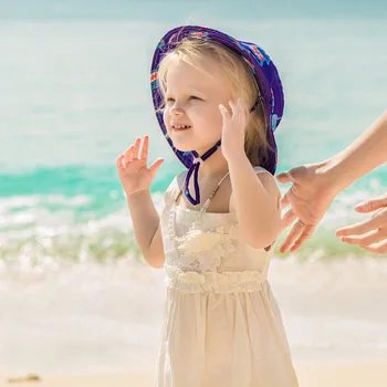 Havets Dyr Parasol Børn Fiskeren Hat Seaside Beach Åndbar Baby Hat Pour Enfants Børns Hatte Og Caps casquette