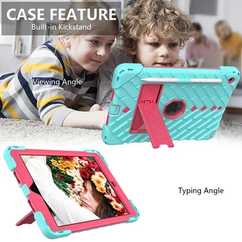 Heavy Armor Case for iPad 10.2 2019 Pro 10.2 2020 Tablet Funda Capa Stødsikkert Børn Sikkert Cover til iPad Air10.9 11 2018 2020