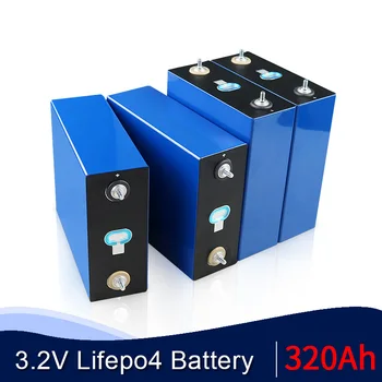 Helt Nye 8stk 3.2 V Lifepo4 310Ah Batteri DIY 12V 24V Genopladelige 320AH Celler Til elbil RV Solar Energy Storage System