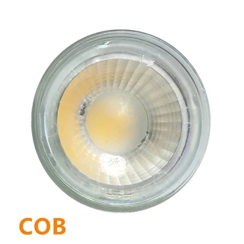 HoneyFly 10stk LED MR11 GU10 GU5.3 Spot Lampe 3W(35mm) DC12V AC220V Mini COB Pære 3000K 6000K
