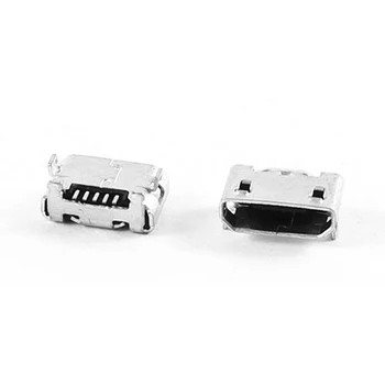 Hot 10 Pc ' er Type B Micro-USB-Kvindelige 5 Stikben-Port Stik Stik Reservedele