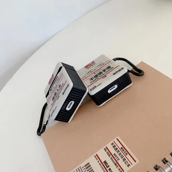 Hot Instagram-Pladsen japan Hjem Blødt silikone Trådløse Hovedtelefoner Chargin Tilfældet for Apple AirPods 1 2 Kinesiske Headset dækker coque