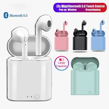 Hot Salg i7s TWS Mini Bluetooth Hovedtelefon Til Alle Smart Telefon Sport Hovedtelefoner Stereo Hovedtelefoner Trådløse Bluetooth-Hovedtelefoner I-øret