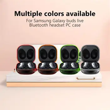 Hovedtelefon Tilfældet For Samsung Galaxy Knopper Pro Knopper Live Gennemsigtigt PC-Bluetooth-Headset-Phone Cover Til Samsung Galaxy Knopper Pro