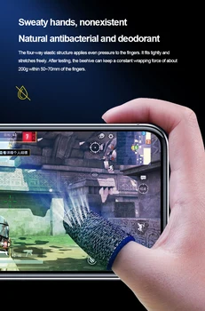 Hånden For PUBG PS5 PS4 Spil Tryk på Touch-Skærmen Følsomme Touch Gaming Finger Handske Ærme Åndbar Gaming Tilbehør