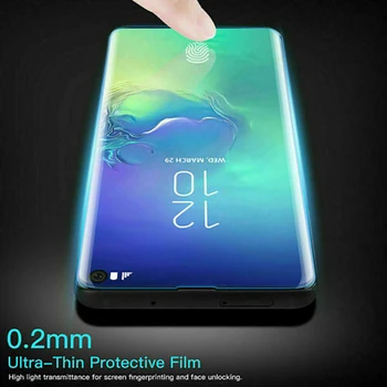 Hærdet Glas Skærm Protektor Ultratynde Flydende Fuld UV-Lim Beskyttende Film Til Huawei P30 Pro Mobiltelefon
