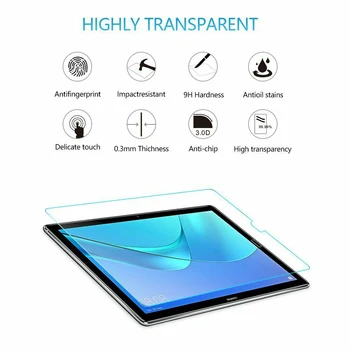 Hærdet Tablet Glas til Huawei Mediapad M5 Lite 8 8.0 Tommer Skærm Protektor Huawei M5 Lite 8 Beskytte Glas Film