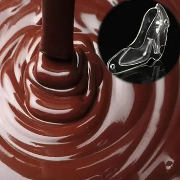 Høj Hæl Sko Chokolade, Mug, Skimmel, Mug Bundt Skimmel Cookie 3D Støbning Mould Instruktioner Polycarbonat Chokolade Fo K0R7
