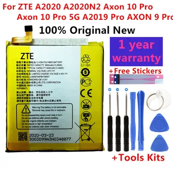 Høj Kvalitet Originale Li3939T44P8h756547 Batteri Til ZTE A2019 Pro AXON 9 Pro A2020 A2020N2 Axon 10 Pro 5G Mobiltelefon Batteri