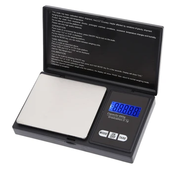 Høj Nøjagtighed Mini Bærbare Elektroniske Digitale Lomme Skala Smykker 650g/0,1 g Blå LCD-Skærm Skalaer g/gn/oz/ozt/ct/t/dwt