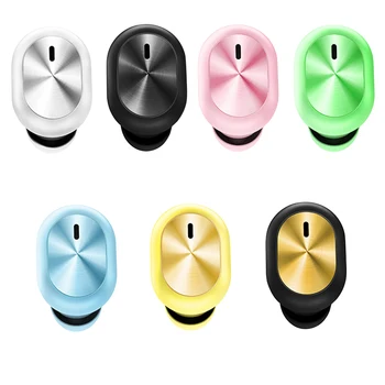 I-Øret Mini Usynlige Tur Trådløse Hovedtelefon Bluetooth-kompatible Hovedtelefoner Håndfri Stereo Headset TWS Øretelefoner Med Mikrofon