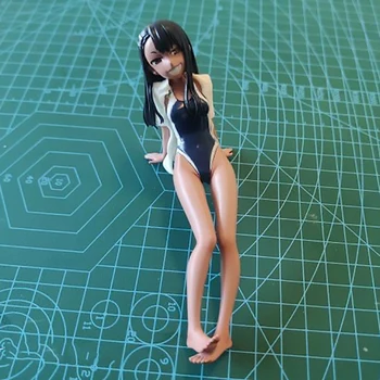 Ikke Legetøj Med til Mig Miss Nagatoro San Ijiranaide GK Hvid Model 1/7 DIY Selv Farvelægning af Tal Skole Pige Japansk Anime Badedragt