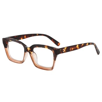 Imwete Vintage Square Frame Briller til Kvinder, Mænd Anti Blåt Lys, Computer Optiske Briller Retro Gennemsigtige Briller