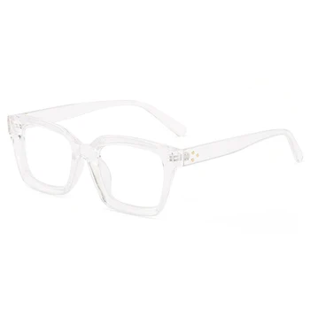 Imwete Vintage Square Frame Briller til Kvinder, Mænd Anti Blåt Lys, Computer Optiske Briller Retro Gennemsigtige Briller