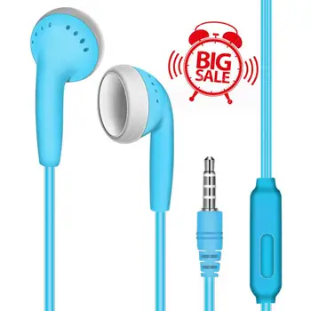 In-ear Mobil Kabelforbundne Hovedtelefoner 3,5 mm Sport Earbuds Med Bas Telefonen Hovedtelefon Wire-Stereo-Headset Med Mic Musik, Sport Hovedtelefoner
