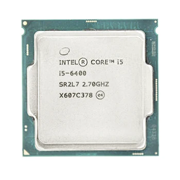 Intel Core i5-6400 i5 6400 2.7 GHz Quad-Core Quad-Tråd CPU Processor 6M 65W LGA 1151