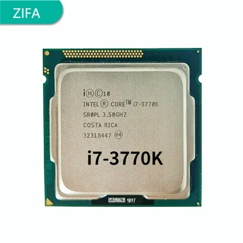 Intel i7 3770K Quad Core LGA 1155 3.5 GHz, 8 MB Cache Med HD-Grafik 4000 TDP 77W Desktop CPU
