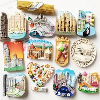 Italien Køleskab Magneter,Souvenir-Italien Kreative Souvenirs af Turistattraktioner køleskabsmagneter Rom Arkitektur køleskabsmagneter