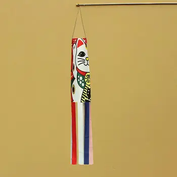 Iøjnefaldende Farverig Japansk Nobori Koinobori Karper Streamer Vindpose Fisk Flag Kite Restaurant Indretning Vind Sok Flag Home Decor
