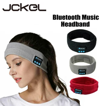 JCKEL Trådløse Bluetooth-Musik Hovedbøjle Hovedtelefon Magiske Hovedtelefoner MIC Hat Man Kvinder Hands-free Sports telefonopkald Svar Ører-gratis