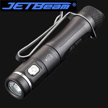 JETBeam E01R CREE XP-G2 138 Lumen USB-Genopladelig Vandtæt LED Lommelygte