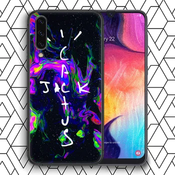 Jack Travis Scotts Kaktus Phone Case For Samsung Galaxy 3 5 7 8 10 20 20E 21S 30 30 40 50 51 70 71 black Hoesjes Bløde Kofanger
