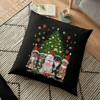Jul Corgi Grimme Sweater-Gulvtæppe Trykt Jul Pudebetræk 2020 Indretning til Hjemmet Glædelig Jul Ornament Jul Xmas Gaver