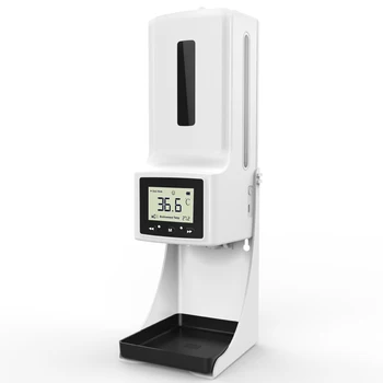 K9 Plus Automatisk sæbedispenser K9X Hånd Temperatur Måling Infrarød Termometer LCD Display Håndfri Maskine