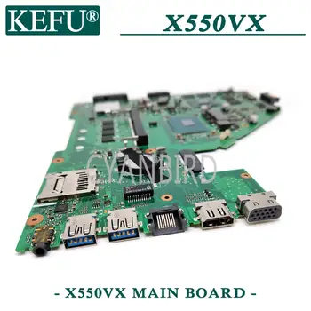 KEFU X550VX oprindelige bundkort for ASUS X550VX X550VQ X550V med 8 gb-RAM, I7-6700HQ GTX950M-2GB Laptop bundkort