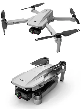 KF102 GPS Børsteløs Motor 4K HD-Kamera Anti-Ryste Sammenklappelig RC Drone Quadcopter