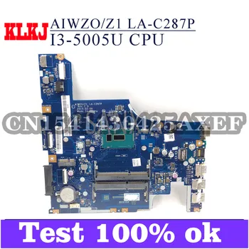 KLKJ AIWZO/Z1 LA-C287P Laptop bundkort for Lenovo Ideapad Z51-70 oprindelige bundkort I3-CPU 5005U