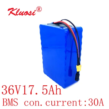 KLUOSI 10S7P 36V 17.5 Ah 18A 36V Batteri 1000W 42V Lithium Batteri med 30A BMS for Ebike-Elektriske Bil, Cykel, Scooter