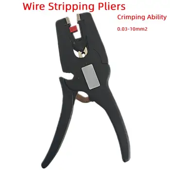 Kabelstrips Af Stripping Tang Automatisk 0.03-10mm2/ 0.2-3mm2 Cutter Kabel-Saks Multiværktøj Justerbar Præcision