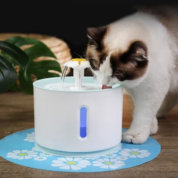 Kat Vand Springvand Kat Vand Dispenser Pet Tilbehør Kat Drikke Springvand Automatisk Omsætning Pet Springvand Vandflaske