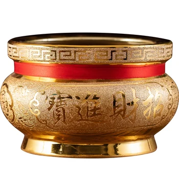 Kinesisk Buddhisme Keramik Røgelse Brænder Ornamenter Buddha Hall Lotus Røgelse Burner Dekoration Hjem Tilbyder Tabel Tilbehør